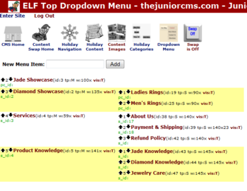 Dropdown Menu Swap