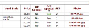 Home Page & Cell Specials